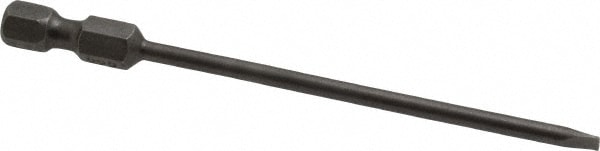 Power Screwdriver Bit: 0.122" Blade Width, 1/4" Hex Drive