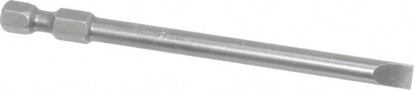 Power Screwdriver Bit: 0.215" Blade Width, 1/4" Hex Drive