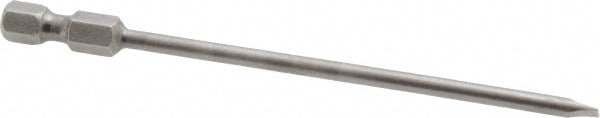 Power Screwdriver Bit: 0.134" Blade Width, 1/4" Hex Drive