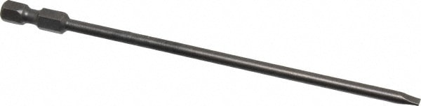 Power Screwdriver Bit: 0.154" Blade Width, 1/4" Hex Drive