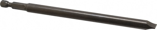 Power Screwdriver Bit: 0.36" Blade Width, 1/4" Hex Drive