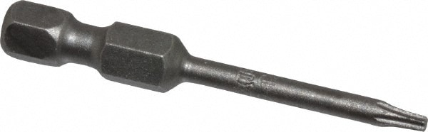 Power Screwdriver Bit: T7 Torx, 1/4" Hex Drive