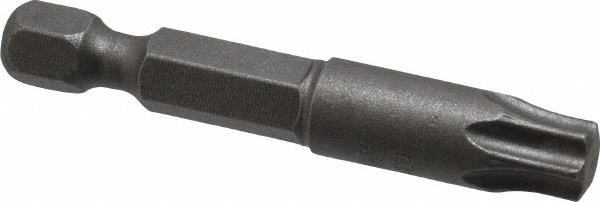 Power Screwdriver Bit: T40 Torx®, 1/4" Hex Drive - 1-15/16" OAL