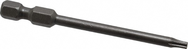 Power Screwdriver Bit: T10 Torx, 1/4" Hex Drive