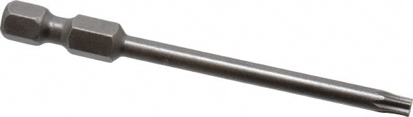 Power Screwdriver Bit: T15 Torx, 1/4" Hex Drive