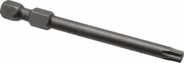 Power Screwdriver Bit: T25 Torx, 1/4" Hex Drive