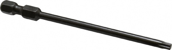 Power Screwdriver Bit: T15 Torx, 1/4" Hex Drive