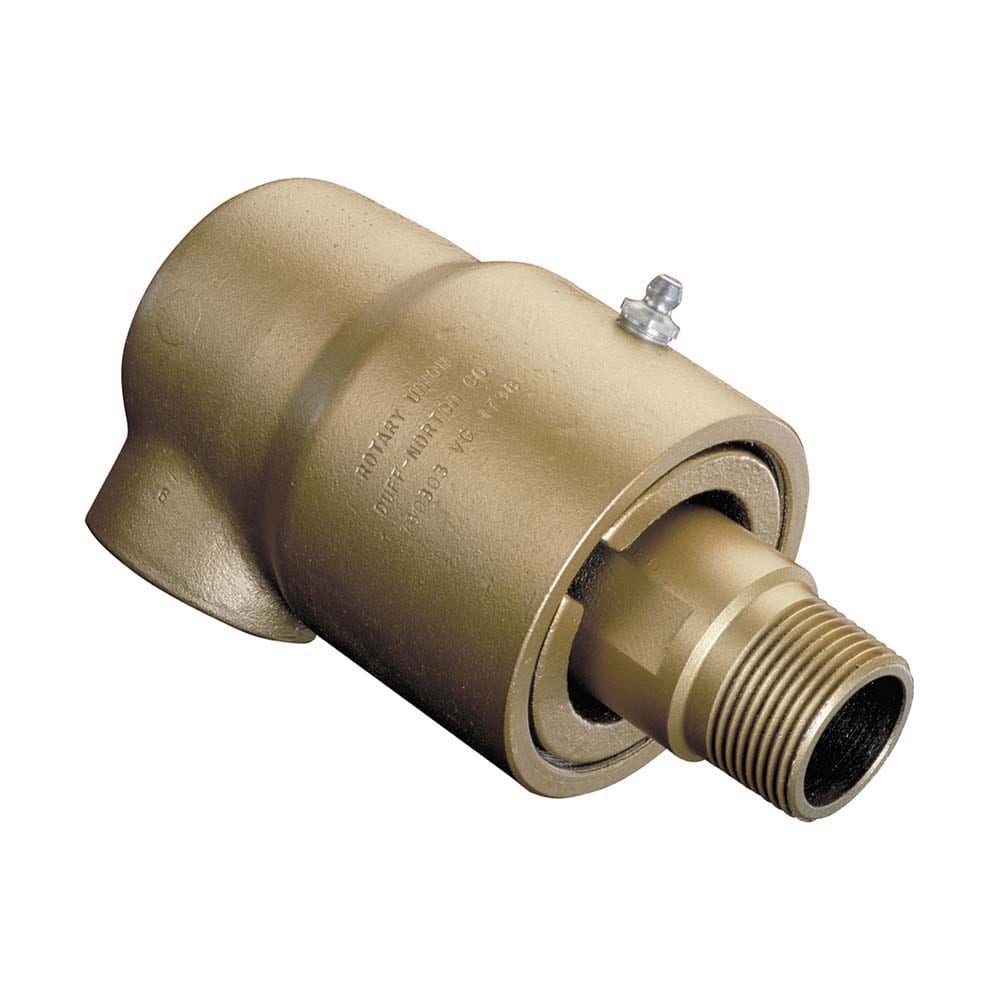 2-1/2 NPT Left Hand Rotor Thread, 2-1/2" NPT Port, 13-7/8" Body Length, Single Flow, General Purpose, Rotary Union