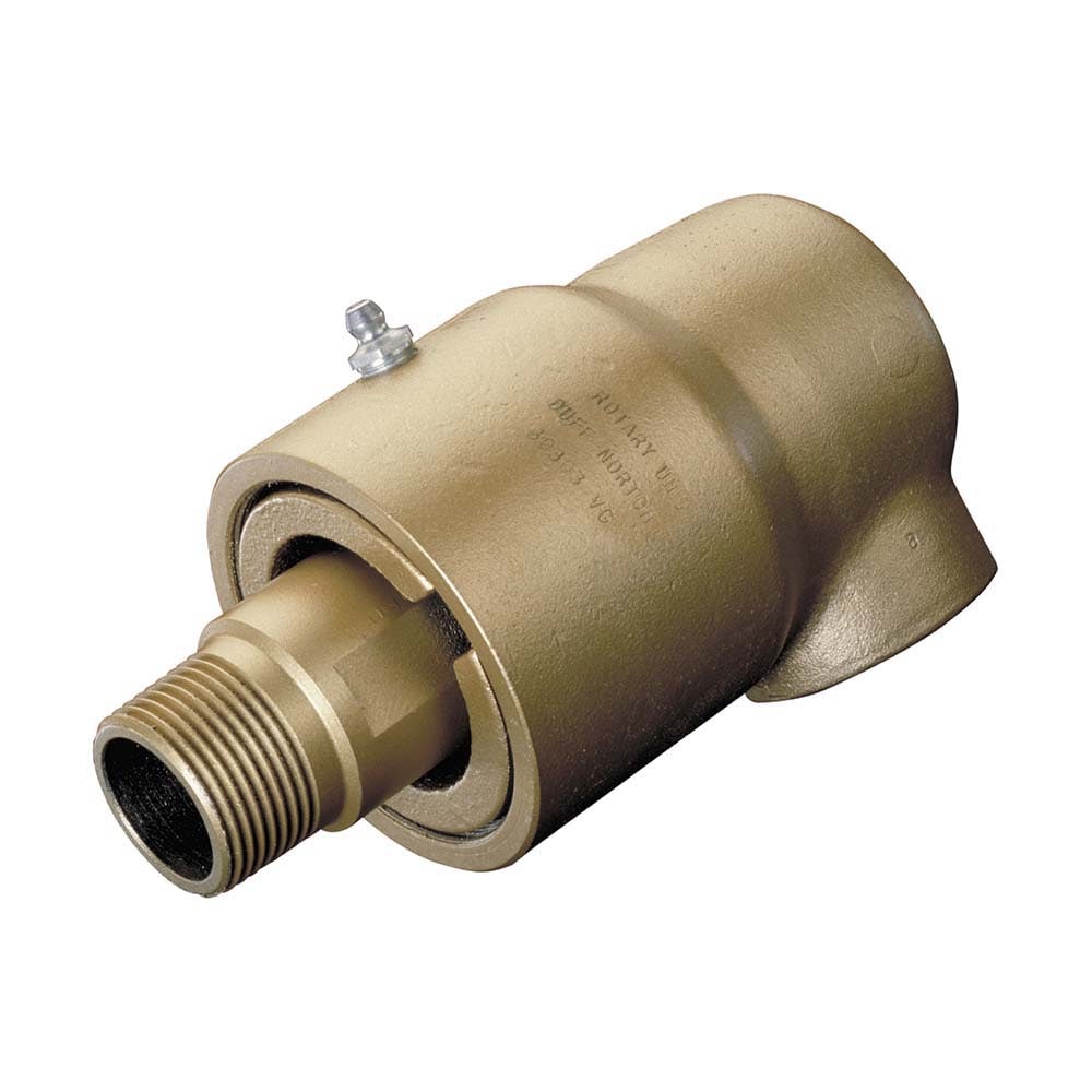 Duff-Norton 440535C 2-1/2 NPT Right Hand Rotor Thread, 2-1/2" NPT Port, 13-7/8" Body Length, Single Flow, General Purpose, Rotary Union 