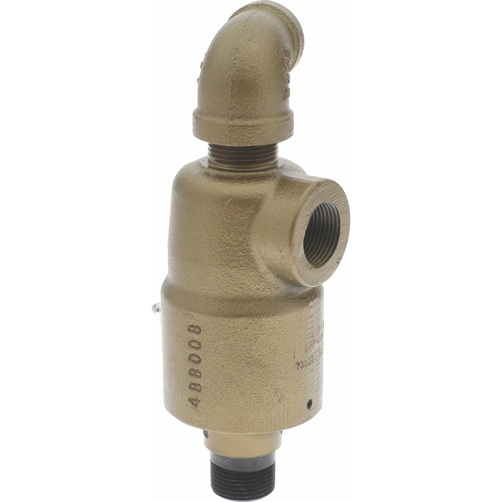 3/4 NPT Right Hand Rotor Thread, 3/4" NPT Port, 7-3/4" Body Length, Dual Flow, General Purpose (Stationary Syphon), Rotary Union - 320 Max Shaft RPM, 1500 Max Machine Thread RPM, 700 Max Pipe Thread RPM, 100 Max Air psi, 100 Max Hot Oil psi, 150 Max Steam psi, 250 Max Water psi