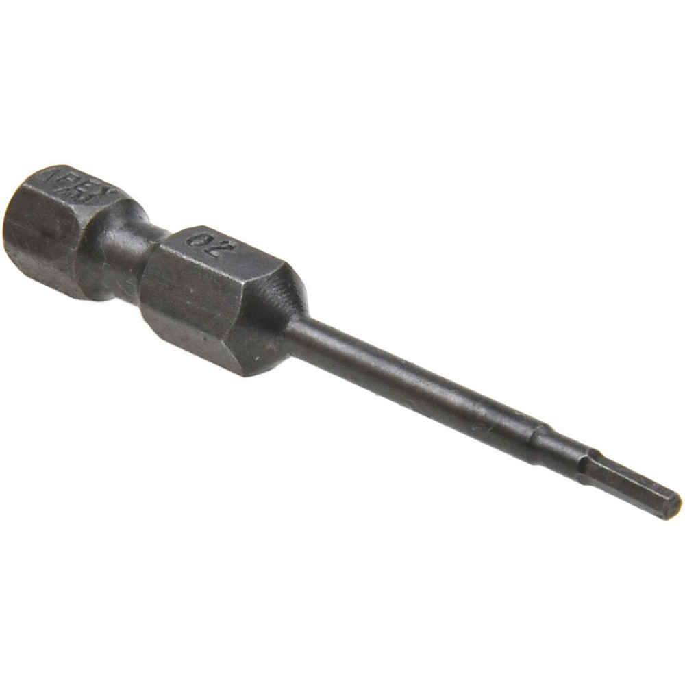 Power Screwdriver Bit: 1/16" Hex Drive