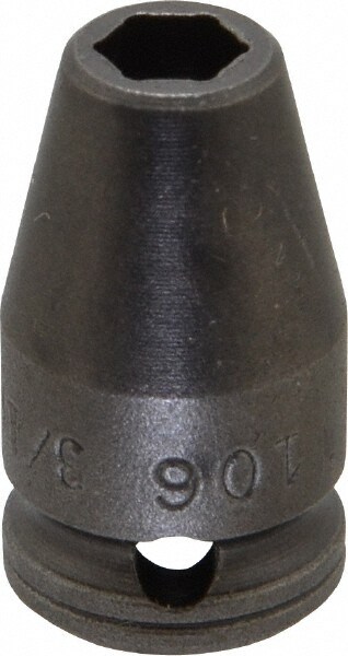 Impact Socket: 1/4" Drive