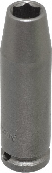 Impact Socket: 1/4" Drive, 0.25" Socket, Square Drive