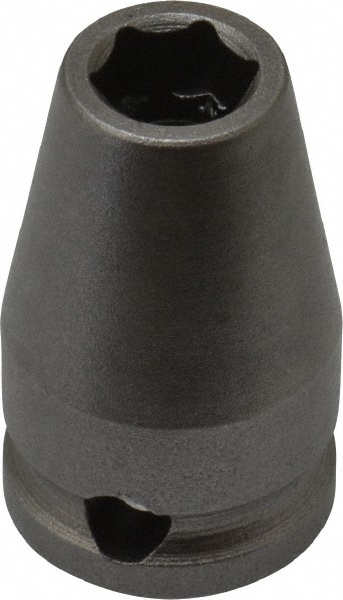 Impact Socket: 3/8" Drive, 0.313" Socket, Square Drive