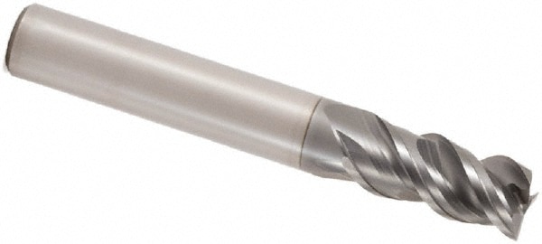 Seco 2679241 Corner Chamfer End Mill: 0.0787" Dia, 0.1969" LOC, 3 Flute, 0.001" Chamfer Width, Solid Carbide Image