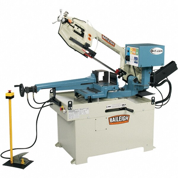 13.77 x 8.66" Semi-Automatic Combo Horizontal & Vertical Bandsaw