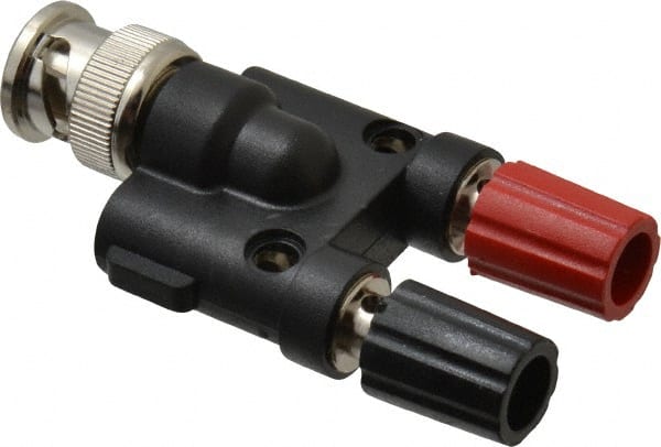 Pomona 1296 Adapter: Use with Male BNC to Double Binding Post 