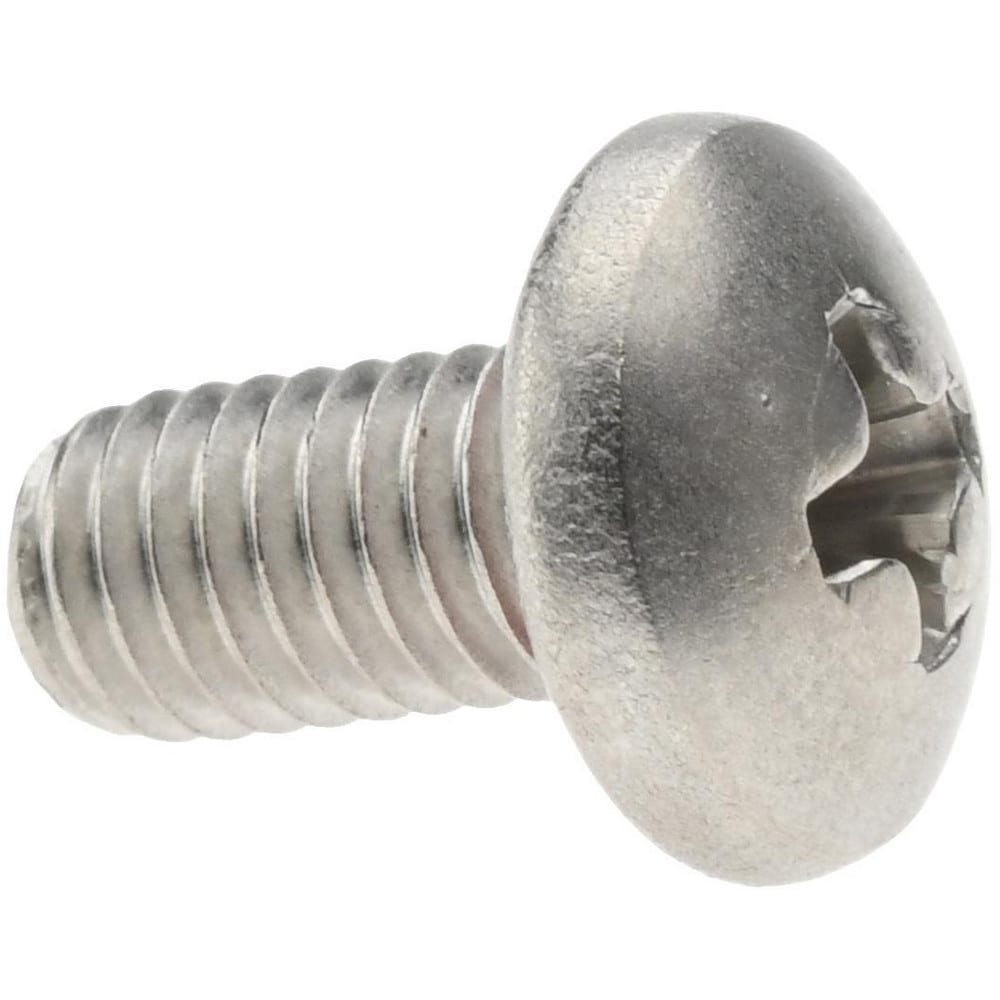 #10-32, 3/8" Length Under Head, Pan Head, #2 Phillips Self Sealing Machine Screw