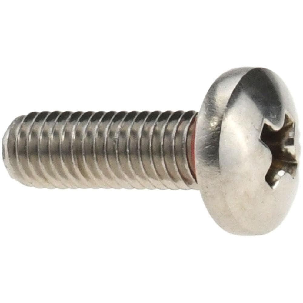 #10-32, 5/8" Length Under Head, Pan Head, #2 Phillips Self Sealing Machine Screw