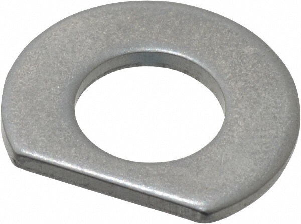 5/16" Screw Size, 0.343" ID, 1008/1010 Steel Clipped Washer