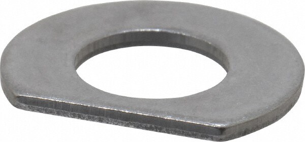 3/8" Screw Size, 0.444" ID, 1008/1010 Steel Clipped Washer