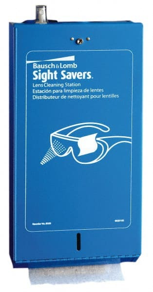 Wall-Mount Permanent Non-Silicone Anti-Fog Lens Cleaning Station