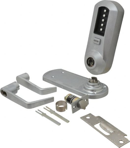 Kaba Access | Simplex Push-button Lock Lever Lockset for 1-3/8 to 2-1/4 Thick Doors - 6 or 7 Pin Length Best & Compatible (Core Not Included)