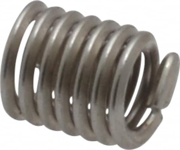 2D/0.276 Inch #6-32 UNC Recoil 03564 Tanged Free-Running Coil Threaded Insert 