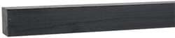 Plastic Bar: Acetal, 3/4" Thick, 48" Long, Black