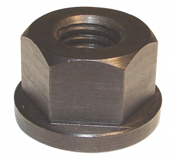 1/4-20, 5/8" Flange Diam, 5/16" High, 1/2" Across Flats, Flange Nut