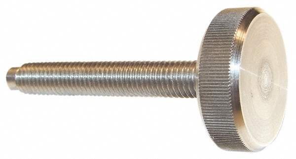 300 Stainless Steel Thumb Screw: #10-24, Knurled Head