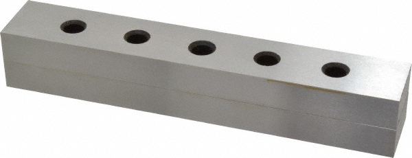 Value Collection 637-7500 6" Long x 1" High x 1/2" Thick, Tool Steel Two Face Parallel Image