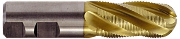 Hertel 88245444 Ball End Mill: 0.5" Dia, 1.25" LOC, 4 Flute, Cobalt Image