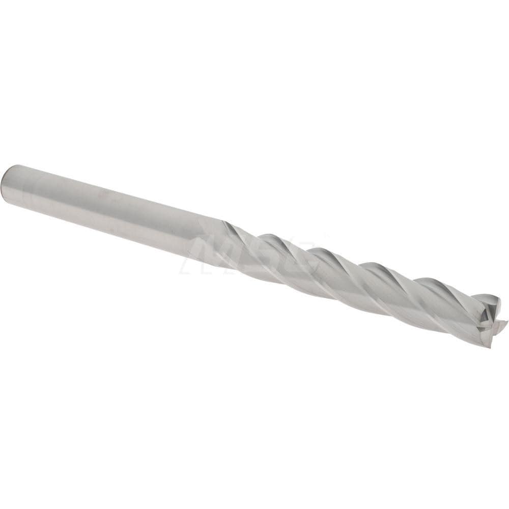 Hertel 750321 Square End Mill: 7/16 Dia, 3 LOC, 7/16 Shank Dia, 6 OAL, 4 Flutes, Solid Carbide Image