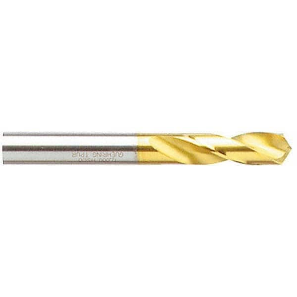 Screw Machine Length Drill Bit: 0.3543" Dia, 130 °, Cobalt