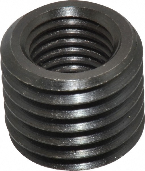 Thread Locking Insert: M16 x 2 Internal Thread, M24 x 3 External Thread, Metric Coarse, 0.7874" OAL, Thread Repair