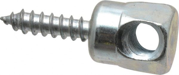 ITW Buildex 560166 3/8" Zinc-Plated Steel Horizontal (Cross Drilled) Mount Threaded Rod Anchor 