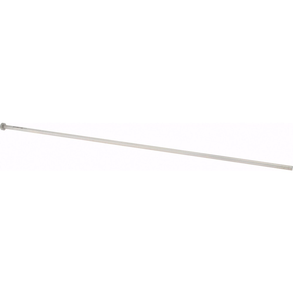 Straight Ejector Pin: 4.2 mm Pin Dia, 315 mm OAL, Steel