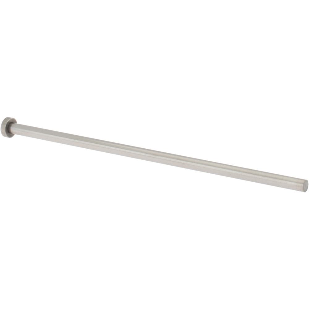 Straight Ejector Pin: 5.5 mm Pin Dia, 160 mm OAL, Steel