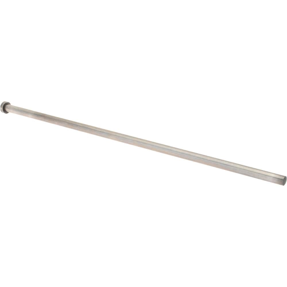 Gibraltar MEP1080-G Straight Ejector Pin: 10.2 mm Pin Dia, 400 mm OAL, Steel 