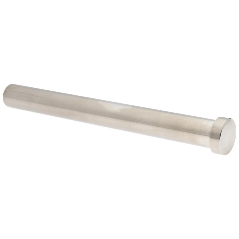 Straight Ejector Pin: 25 mm Pin Dia, 250 mm OAL, Steel