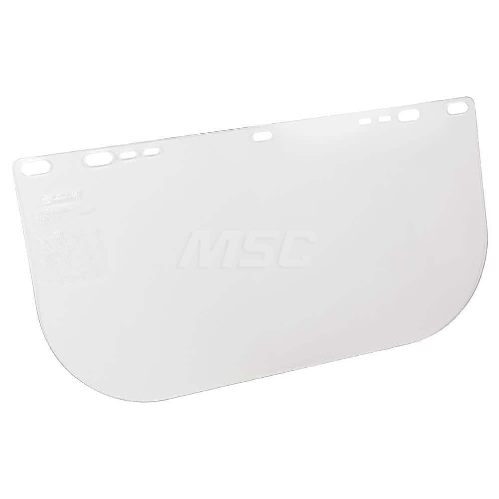 Face Shield Windows & Screens: Face Shield, Clear, 8" High, 0.06" Thick