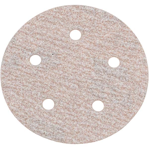 Norton 66261131581 Hook & Loop Disc: 120 Grit, Coated, Aluminum Oxide Image