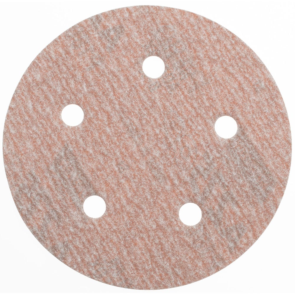 Norton 66261131579 Hook & Loop Disc: 180 Grit, Coated, Aluminum Oxide Image