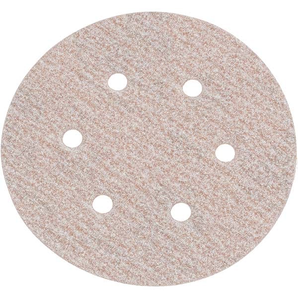 Norton 66261131598 Hook & Loop Disc: 120 Grit, Coated, Aluminum Oxide Image