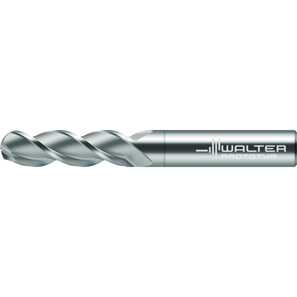 MOLZA TOOL 3/8" Solid Carbide End Mill For Aluminum – 3 Flute, 35° Helix, USA Made