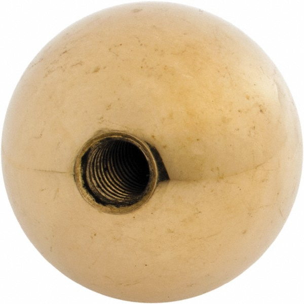 Gibraltar 5/1618 Thread, 1.38" Diam, Threaded Hole Ball Knob