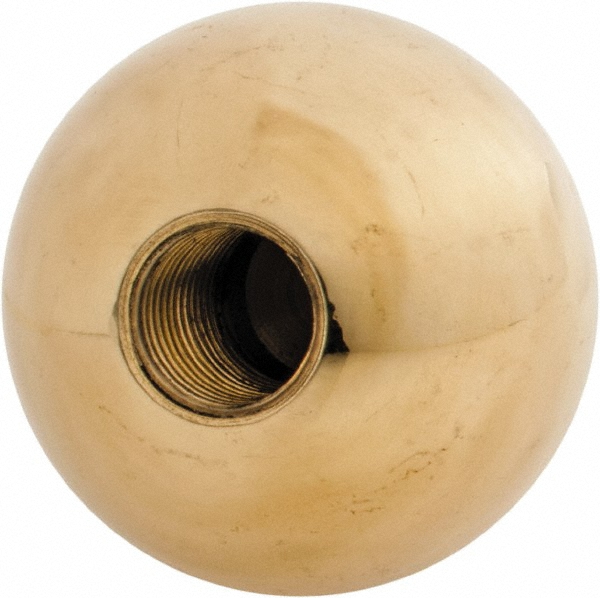 Gibraltar 7/1620 Thread, 1.38" Diam, Threaded Hole Ball Knob