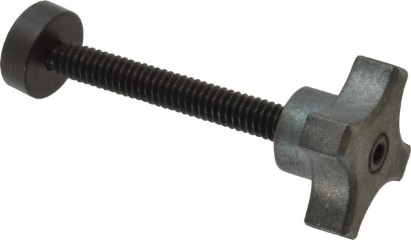 Steel Thumb Screw: 1/4-20, Lobed Head