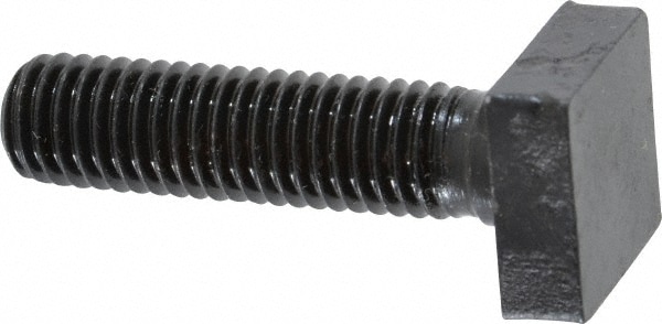 1/2-13 Thread, 1-3/4" Thread Length, 2" Length Under Head, Steel T Bolt